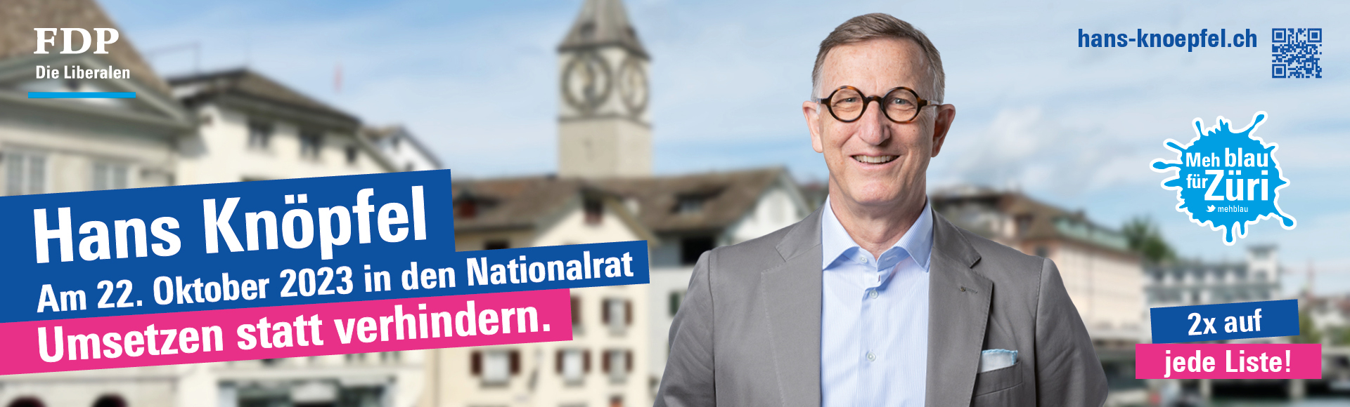 Ihr Kandidat für eine liberale, zukunftsgerichtete und erfolgreiche Schweiz